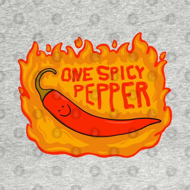 One Spicy Pepper by Doodle by Meg